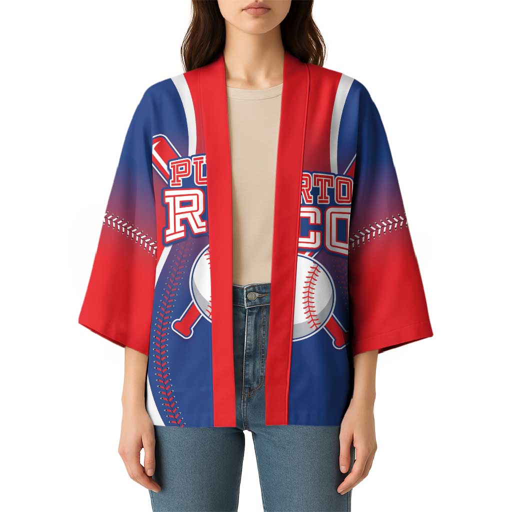 Puerto Rico Baseball Custom Kimono Unique Style