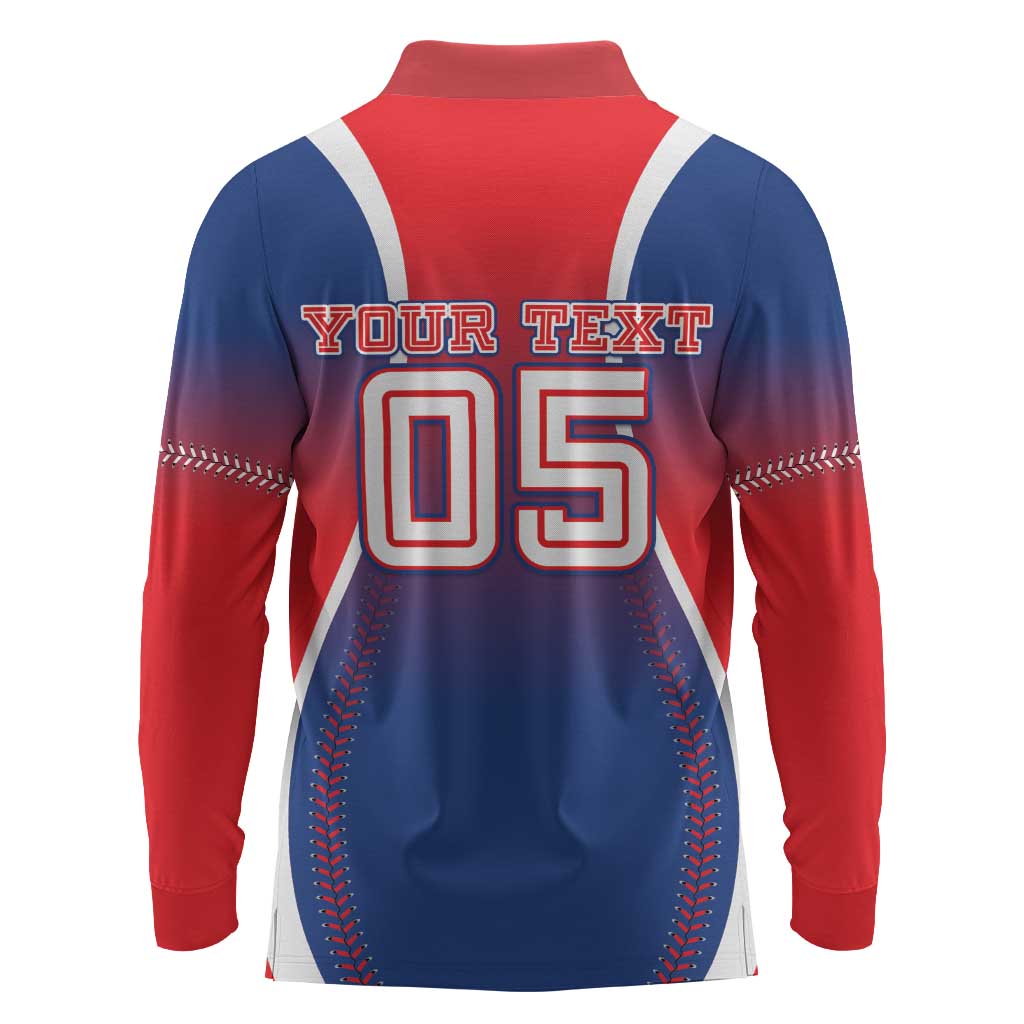 Puerto Rico Baseball Custom Long Sleeve Polo Shirt Unique Style