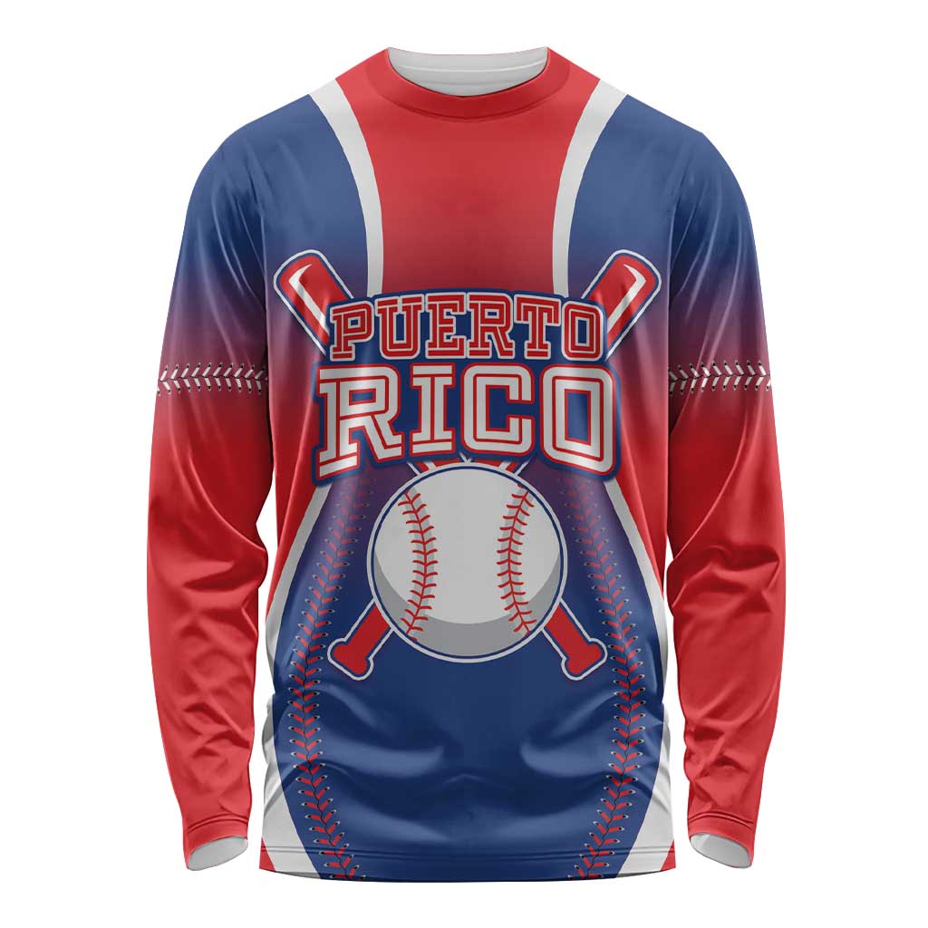 Puerto Rico Baseball Custom Long Sleeve Shirt Unique Style
