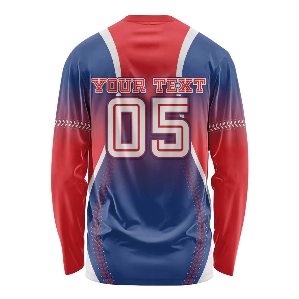 Puerto Rico Baseball Custom Long Sleeve Shirt Unique Style
