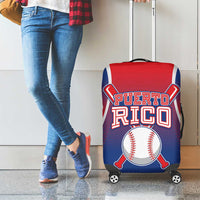 Puerto Rico Baseball Luggage Cover Unique Style