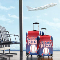 Puerto Rico Baseball Luggage Cover Unique Style