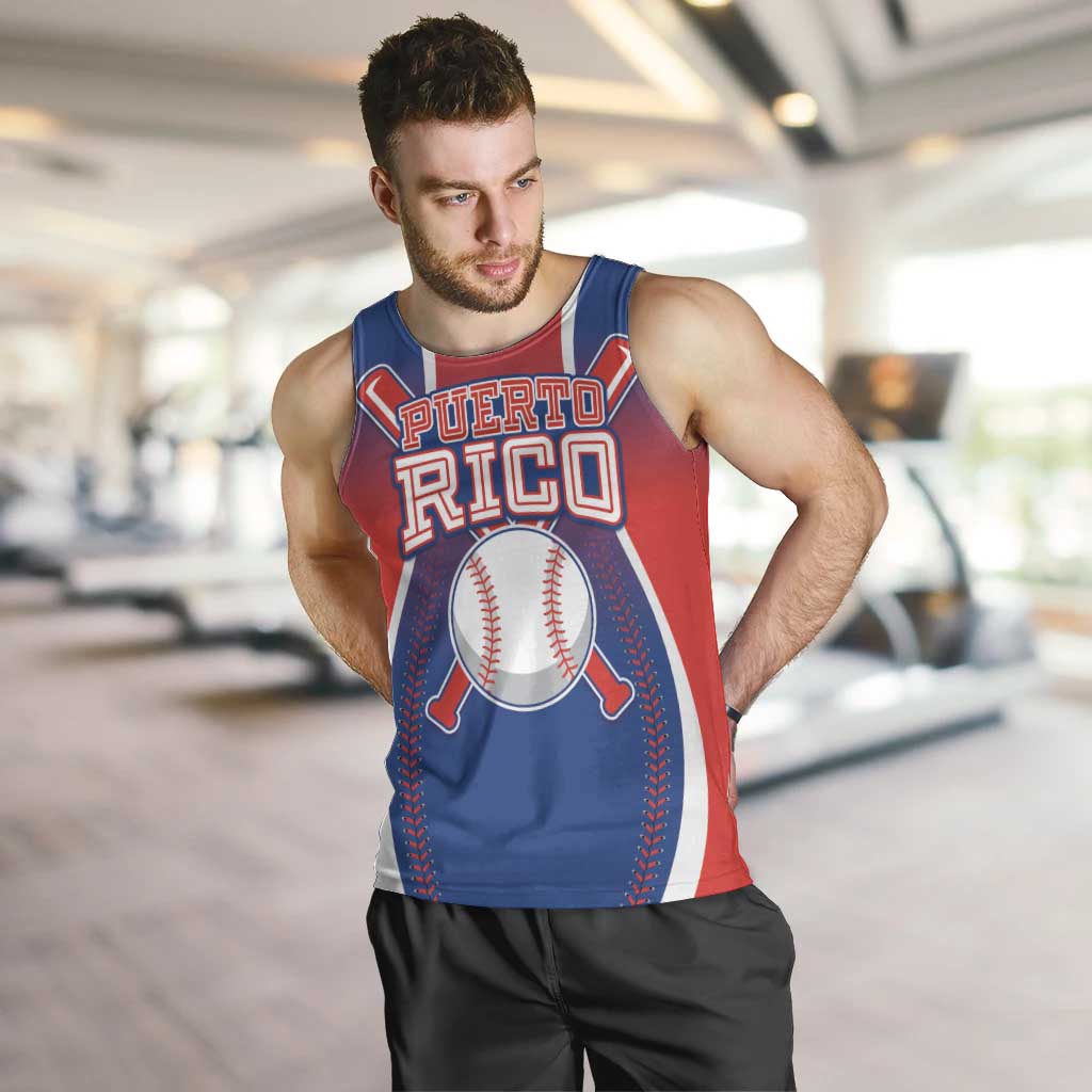 Puerto Rico Baseball Custom Men Tank Top Unique Style