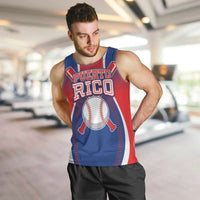 Puerto Rico Baseball Custom Men Tank Top Unique Style