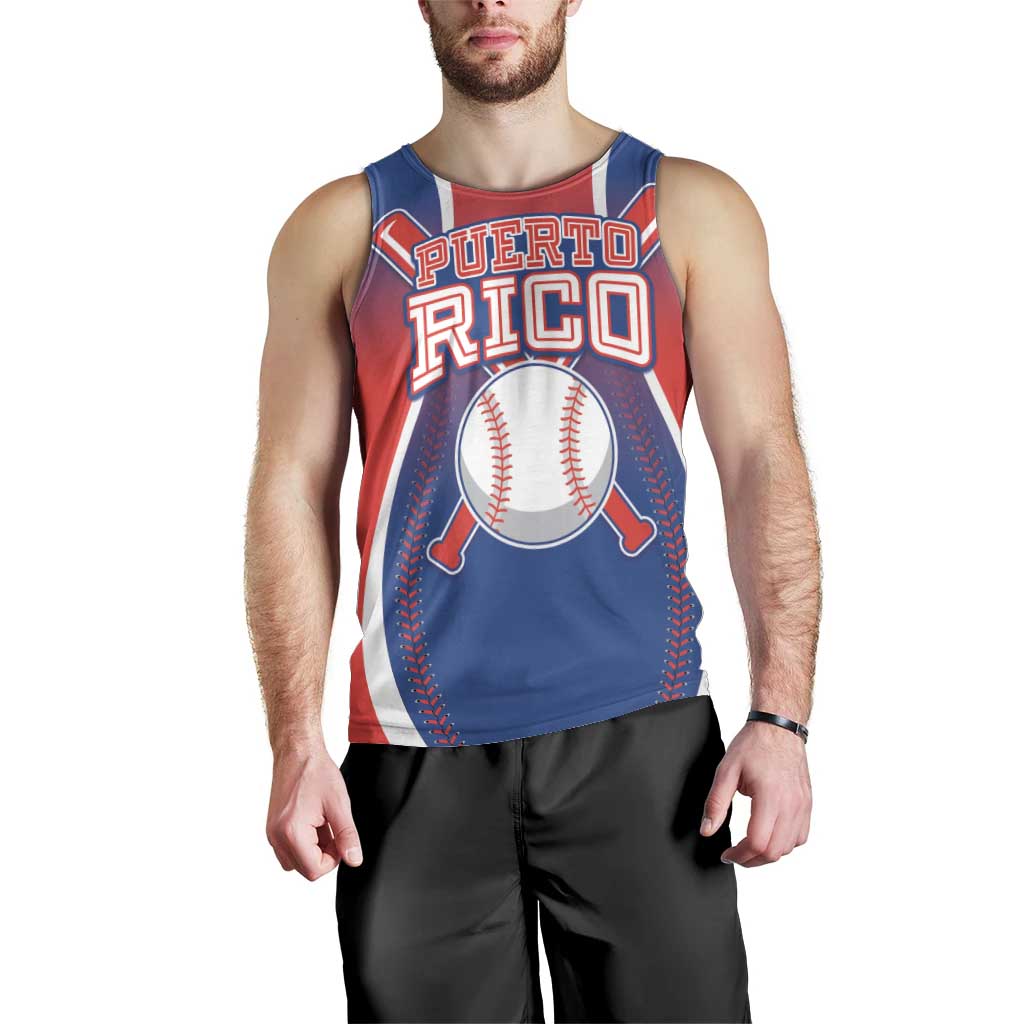 Puerto Rico Baseball Custom Men Tank Top Unique Style