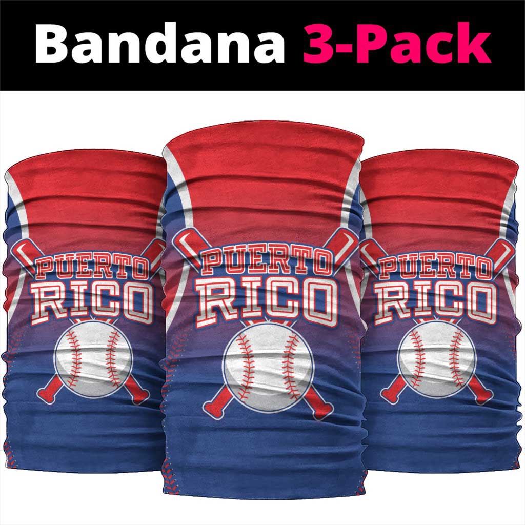 Puerto Rico Baseball Neck Gaiter Unique Style