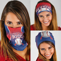 Puerto Rico Baseball Neck Gaiter Unique Style