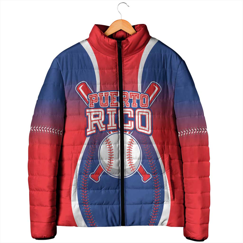 Puerto Rico Baseball Custom Padded Jacket Unique Style