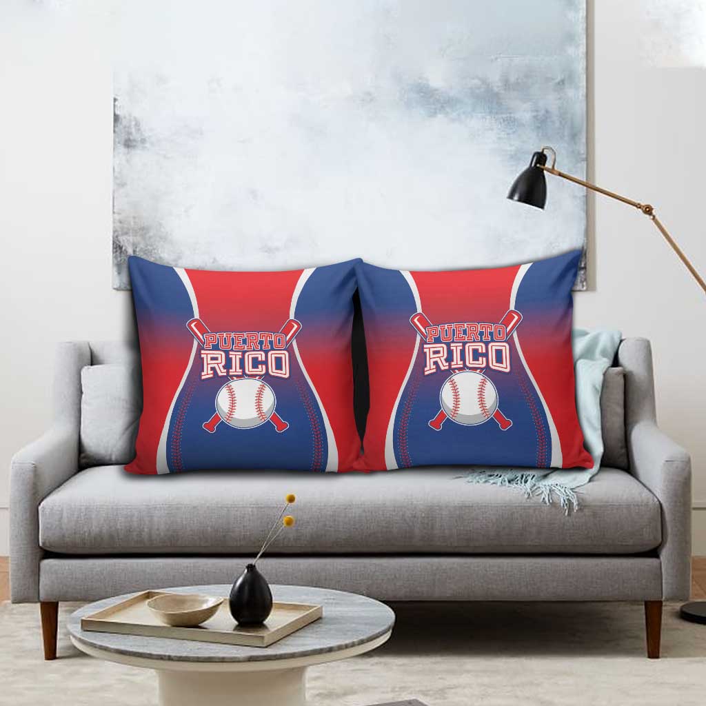 Puerto Rico Baseball Pillow Cover Unique Style