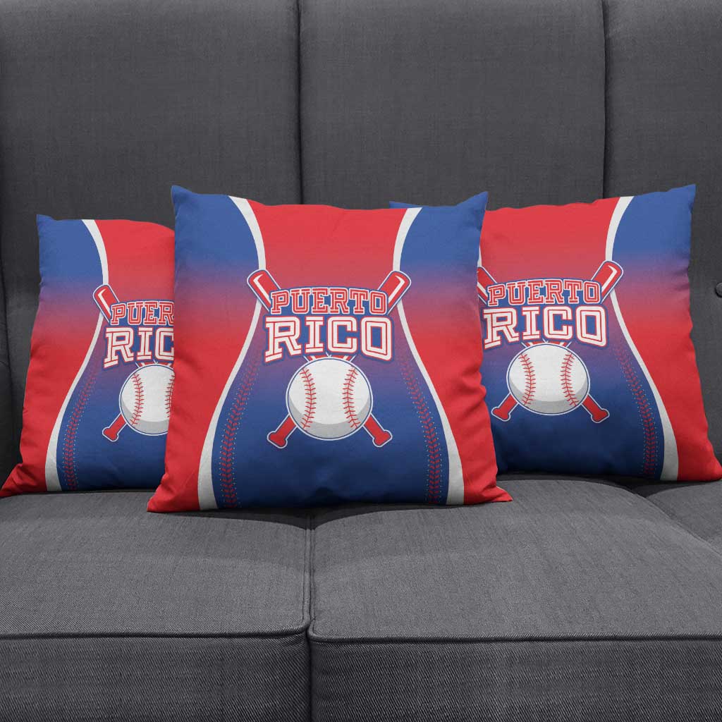 Puerto Rico Baseball Pillow Cover Unique Style