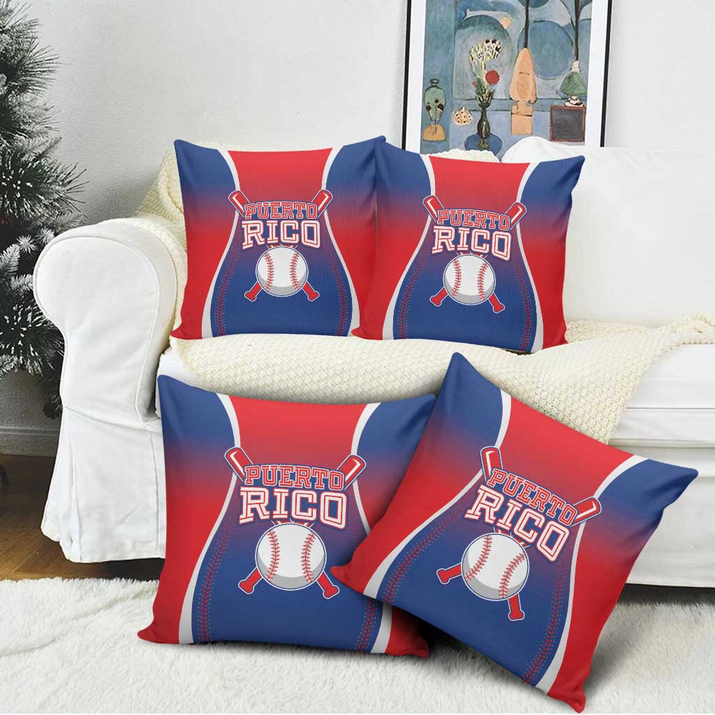 Puerto Rico Baseball Pillow Cover Unique Style