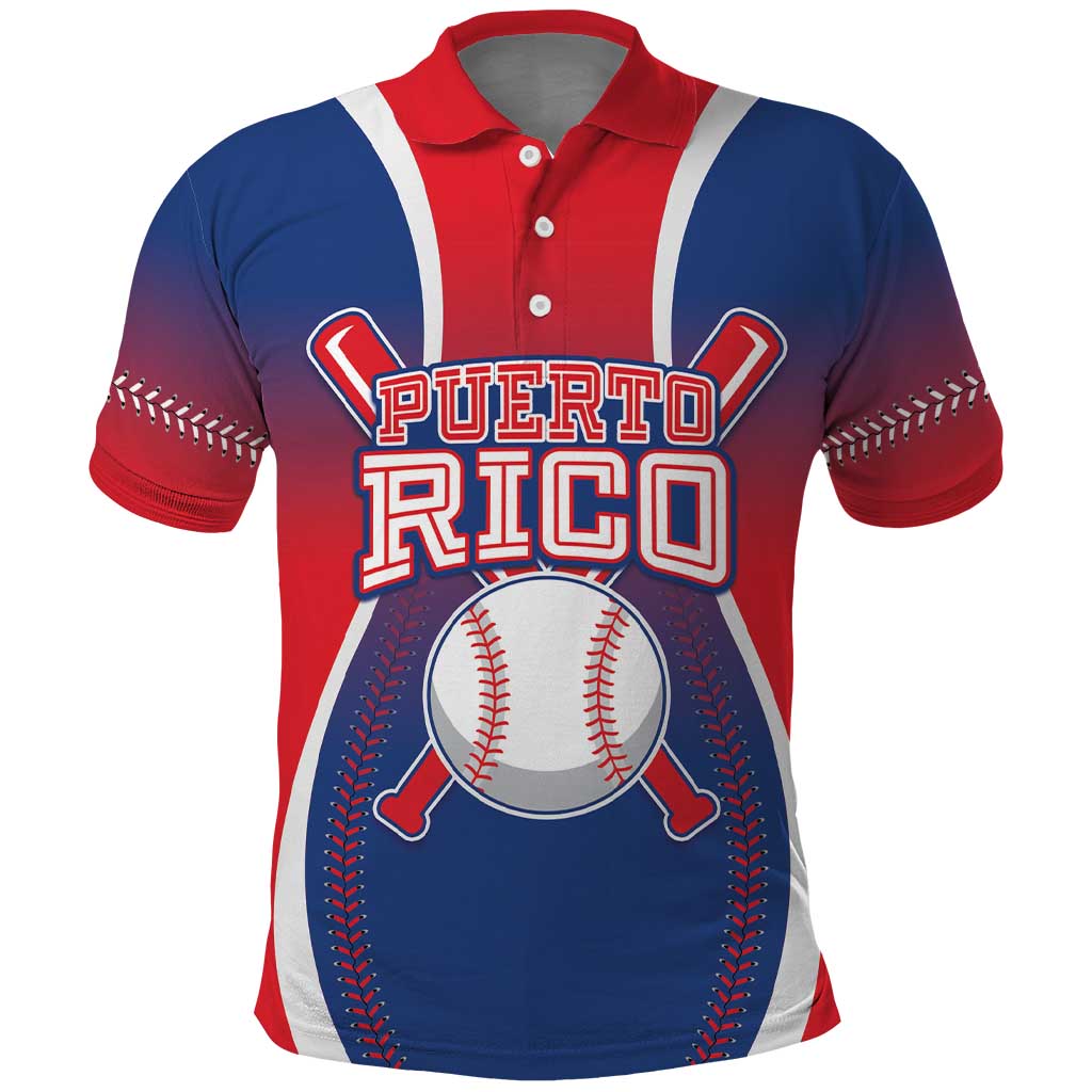 Puerto Rico Baseball Custom Polo Shirt Unique Style