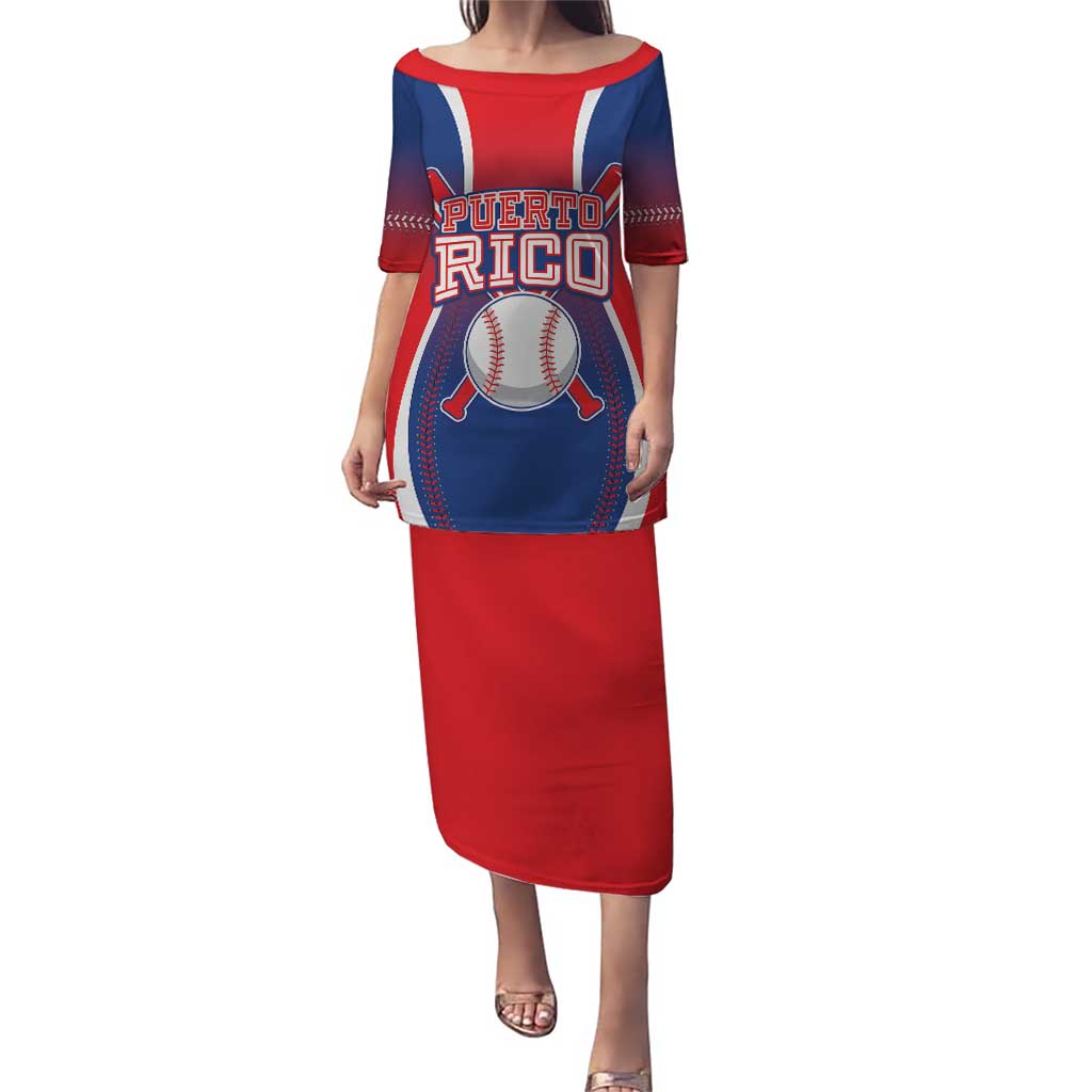 Puerto Rico Baseball Custom Puletasi Unique Style