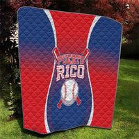 Puerto Rico Baseball Quilt Unique Style