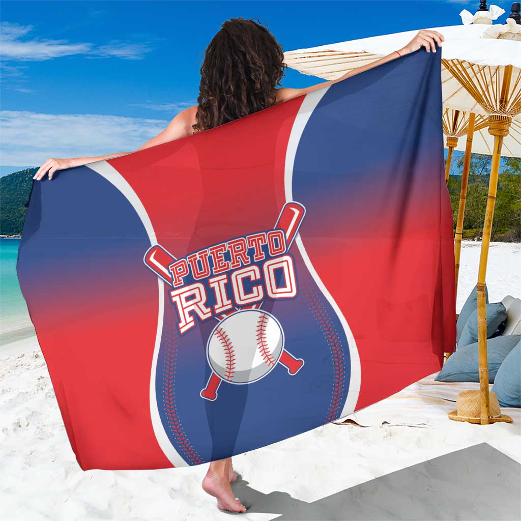 Puerto Rico Baseball Sarong Unique Style