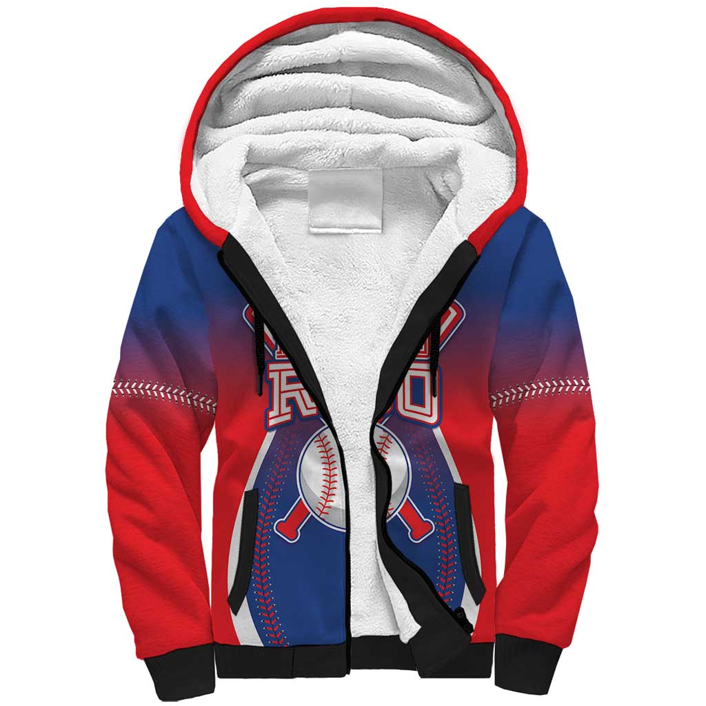 Puerto Rico Baseball Custom Sherpa Hoodie Unique Style