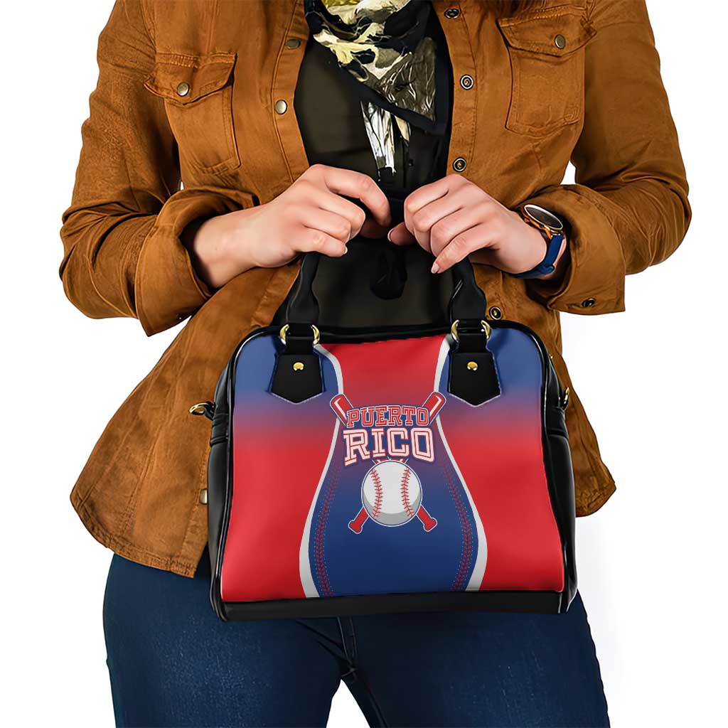 Puerto Rico Baseball Shoulder Handbag Unique Style
