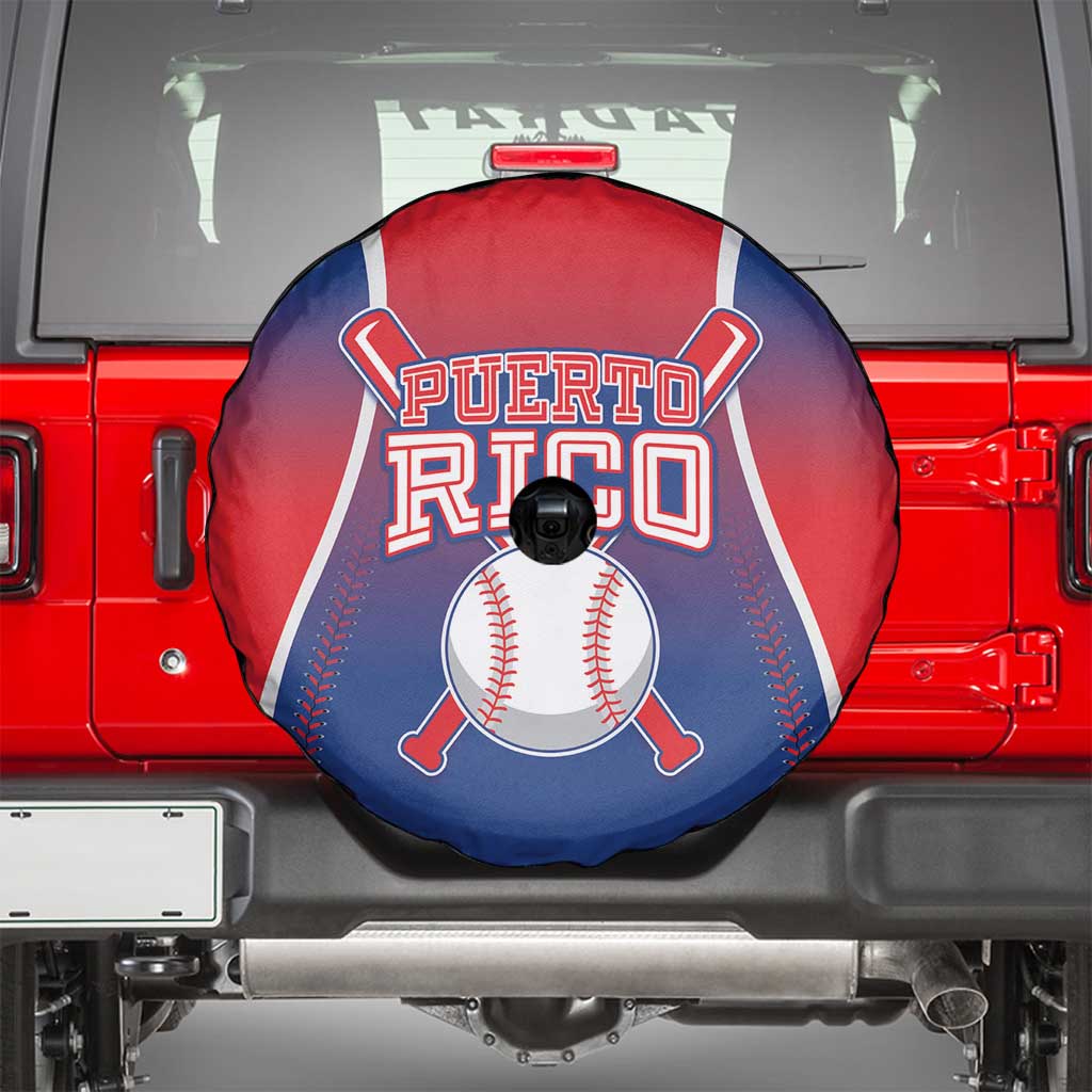 Puerto Rico Baseball Spare Tire Cover Unique Style
