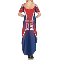 Puerto Rico Baseball Custom Summer Maxi Dress Unique Style