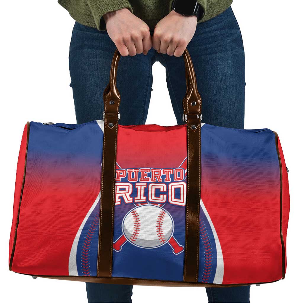 Puerto Rico Baseball Travel Bag Unique Style