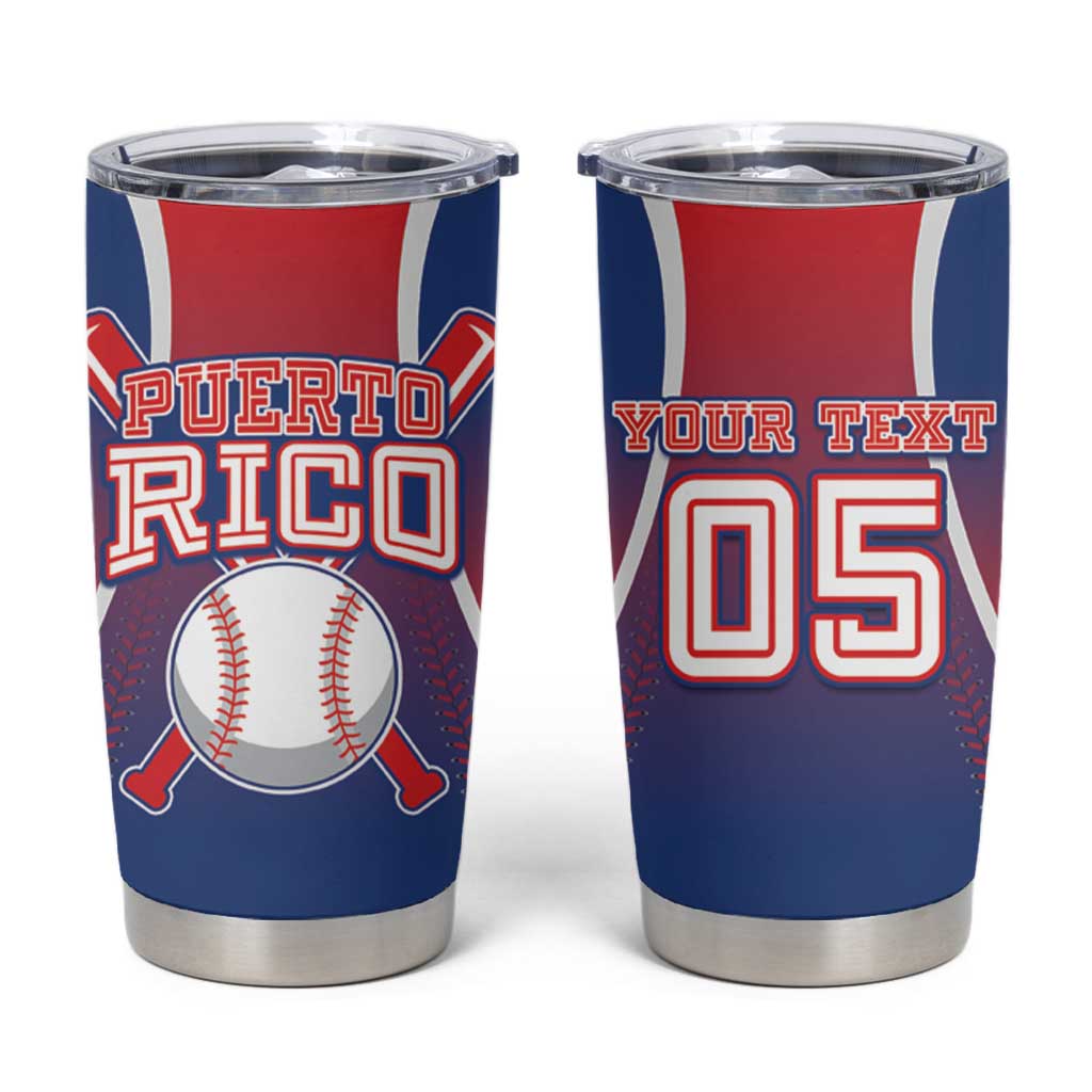 Puerto Rico Baseball Custom Tumbler Cup Unique Style