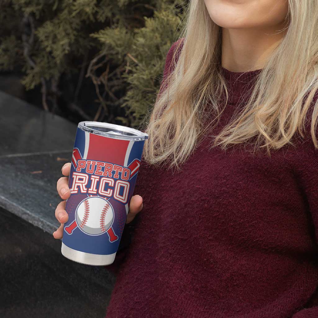 Puerto Rico Baseball Custom Tumbler Cup Unique Style