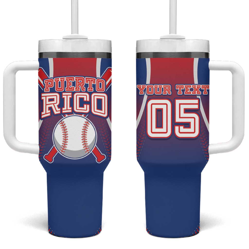 Puerto Rico Baseball Custom Tumbler With Handle Unique Style