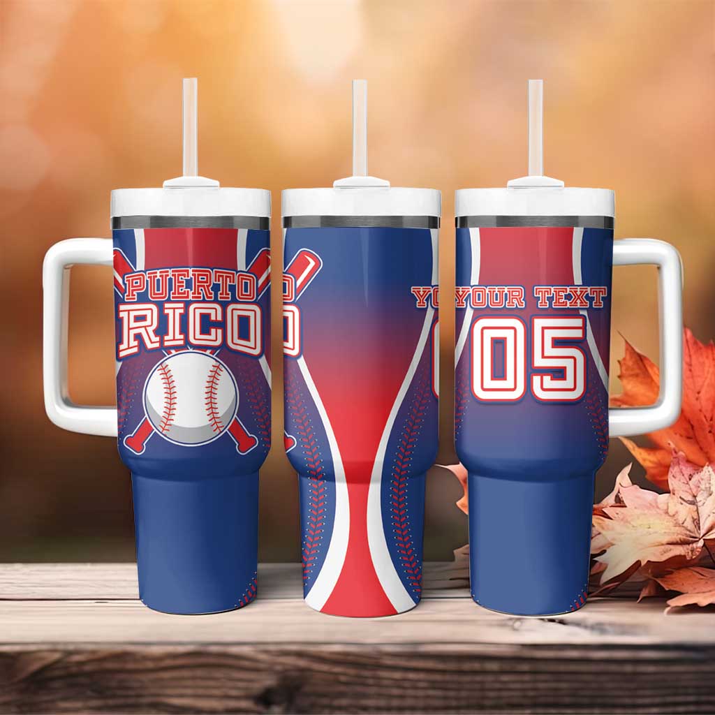 Puerto Rico Baseball Custom Tumbler With Handle Unique Style