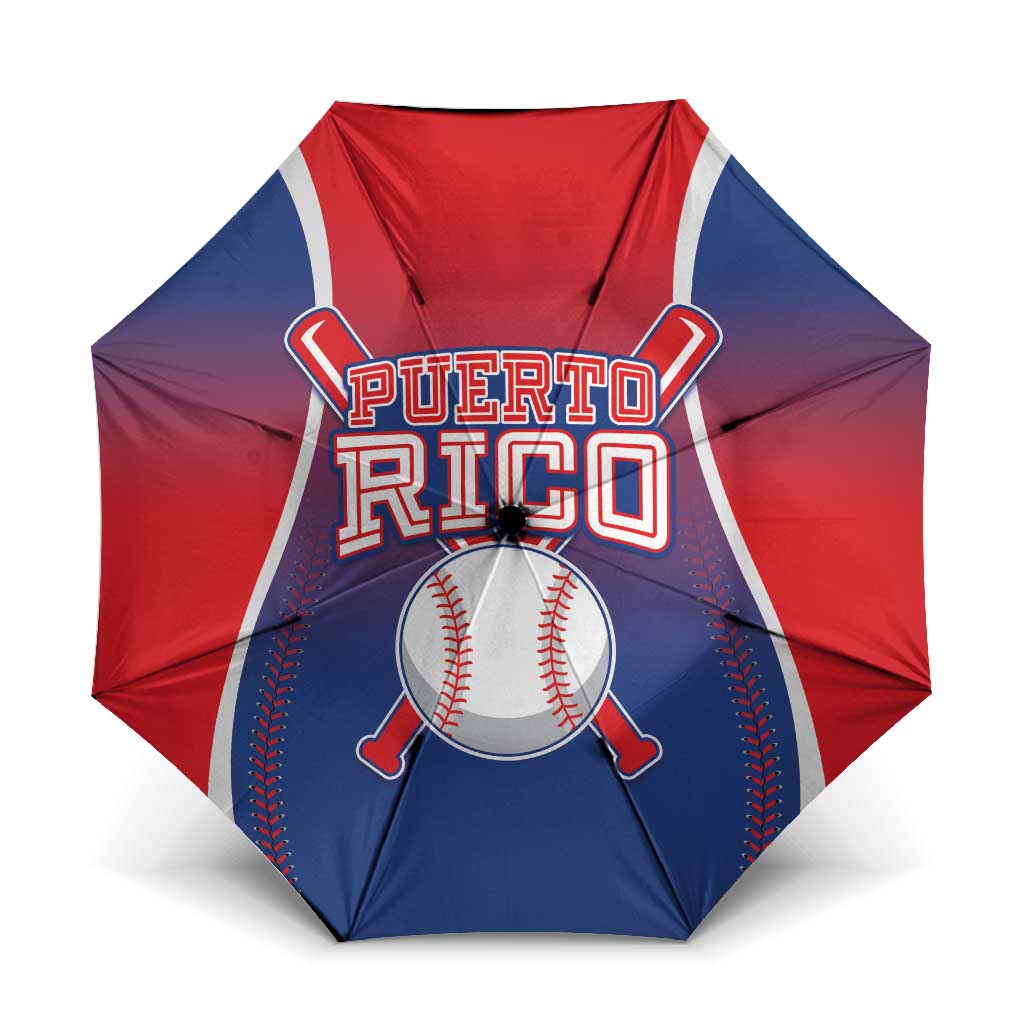 Puerto Rico Baseball Umbrella Unique Style
