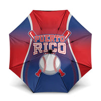 Puerto Rico Baseball Umbrella Unique Style