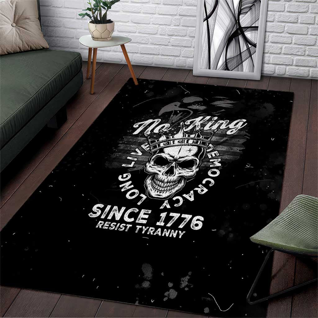No Kings In America Area Rug Resist Tyranny - Wonder Print Shop
