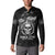 No Kings In America Button Sweatshirt Resist Tyranny - Wonder Print Shop