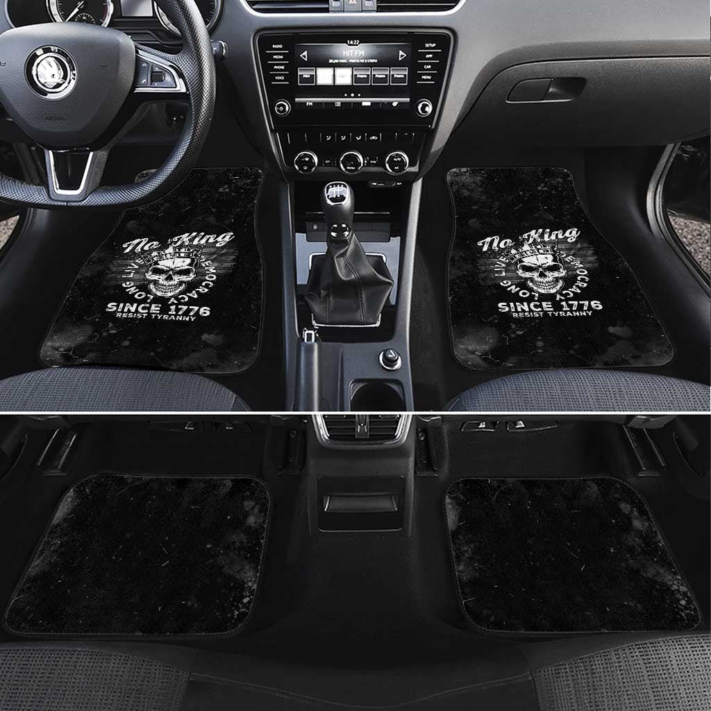 No Kings In America Car Mats Resist Tyranny - Wonder Print Shop