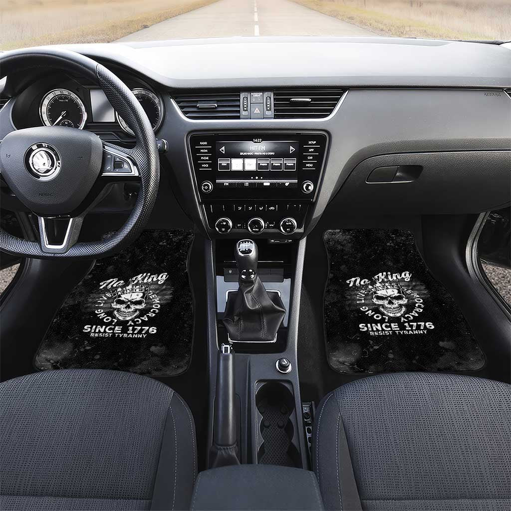 No Kings In America Car Mats Resist Tyranny - Wonder Print Shop