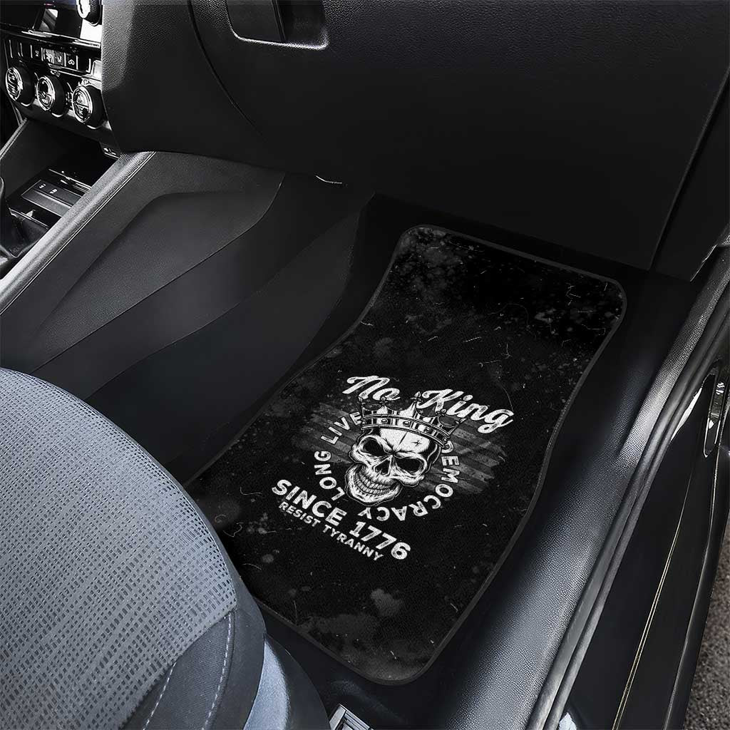 No Kings In America Car Mats Resist Tyranny - Wonder Print Shop