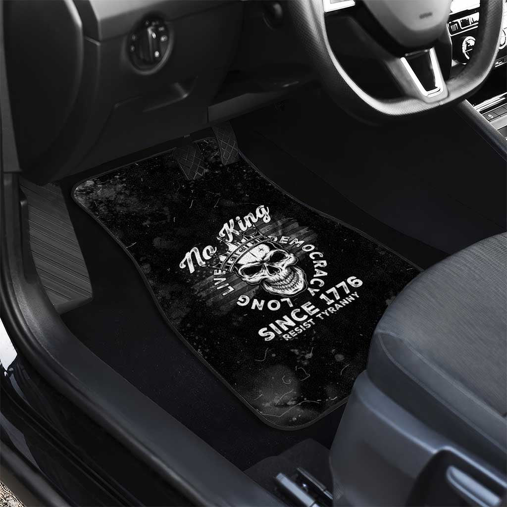 No Kings In America Car Mats Resist Tyranny - Wonder Print Shop