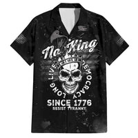 No Kings In America Family Matching Puletasi and Hawaiian Shirt Resist Tyranny - Wonder Print Shop