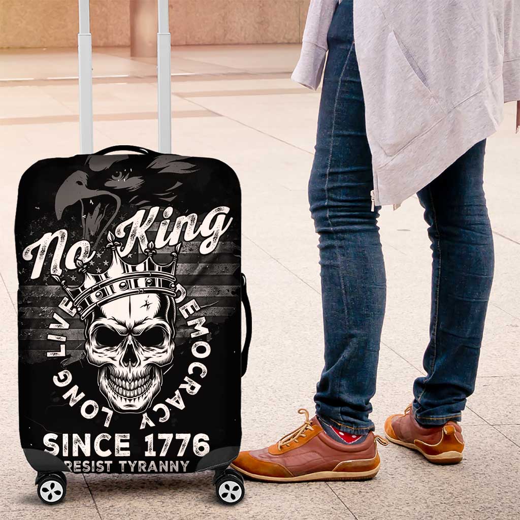 No Kings In America Luggage Cover Resist Tyranny - Wonder Print Shop