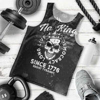 No Kings In America Men Tank Top Resist Tyranny - Wonder Print Shop