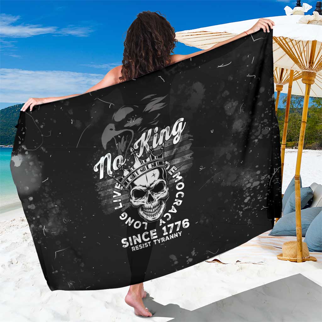 No Kings In America Sarong Resist Tyranny - Wonder Print Shop