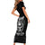 No Kings In America Short Sleeve Bodycon Dress Resist Tyranny - Wonder Print Shop
