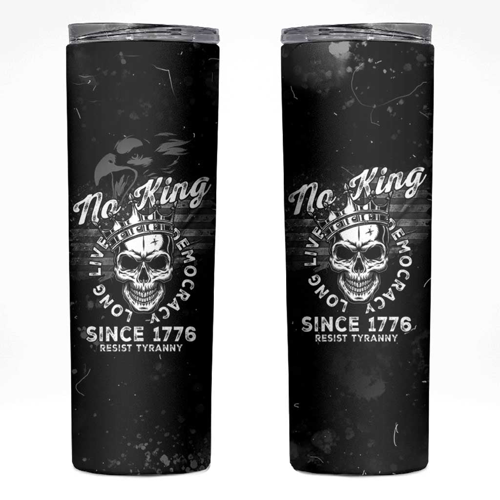 No Kings In America Skinny Tumbler Resist Tyranny - Wonder Print Shop