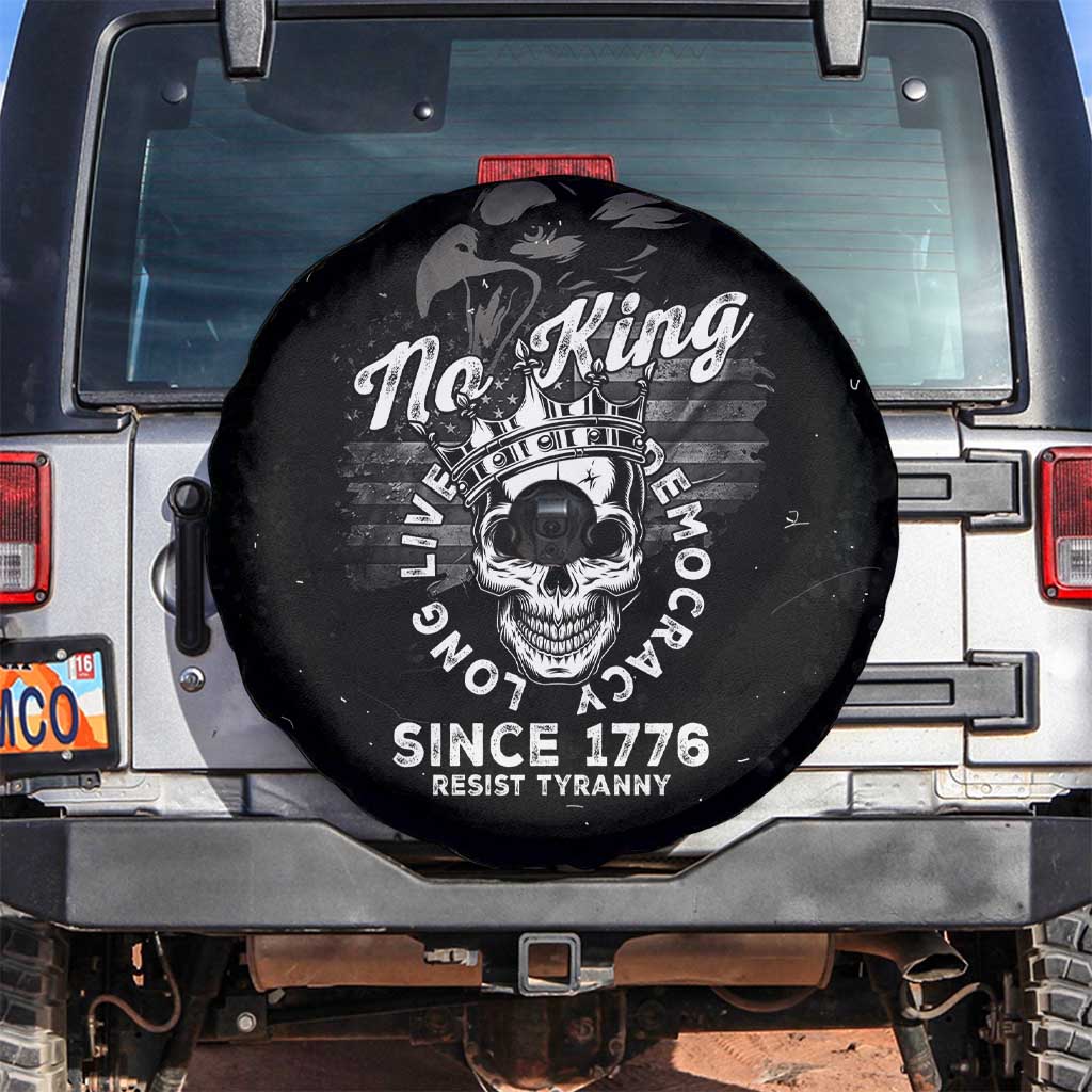 No Kings In America Spare Tire Cover Resist Tyranny - Wonder Print Shop