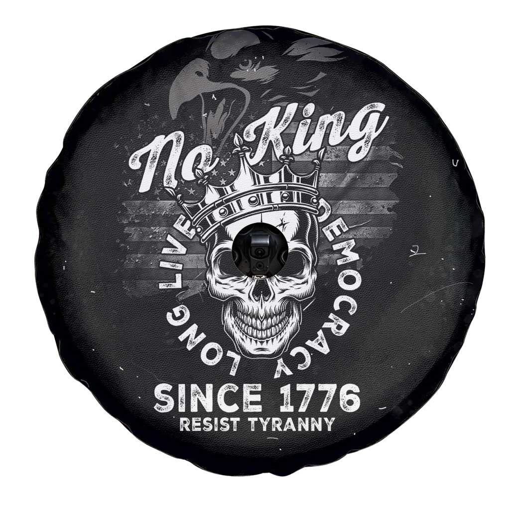 No Kings In America Spare Tire Cover Resist Tyranny - Wonder Print Shop