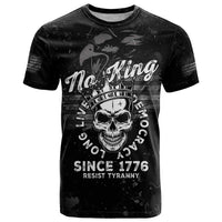 No Kings In America T Shirt Resist Tyranny - Wonder Print Shop