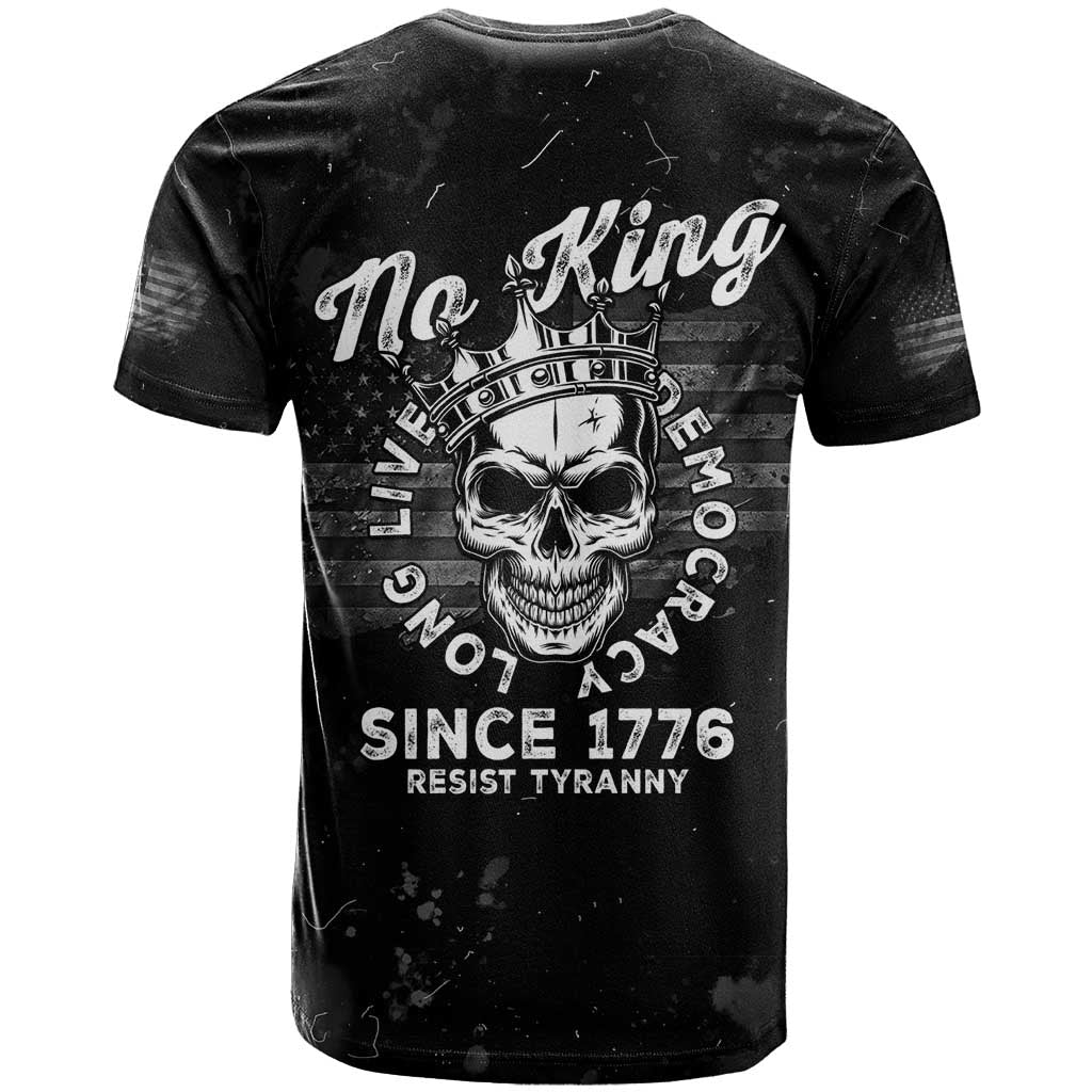 No Kings In America T Shirt Resist Tyranny - Wonder Print Shop