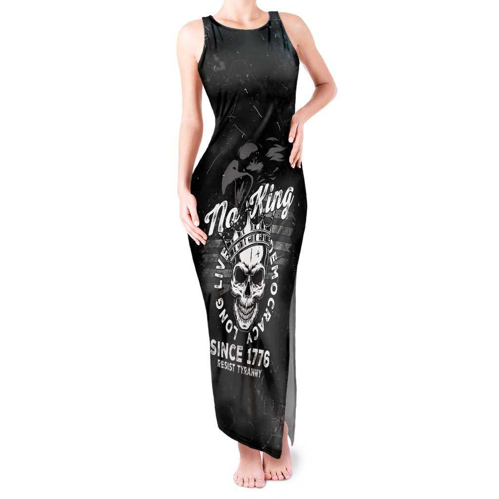No Kings In America Tank Maxi Dress Resist Tyranny - Wonder Print Shop