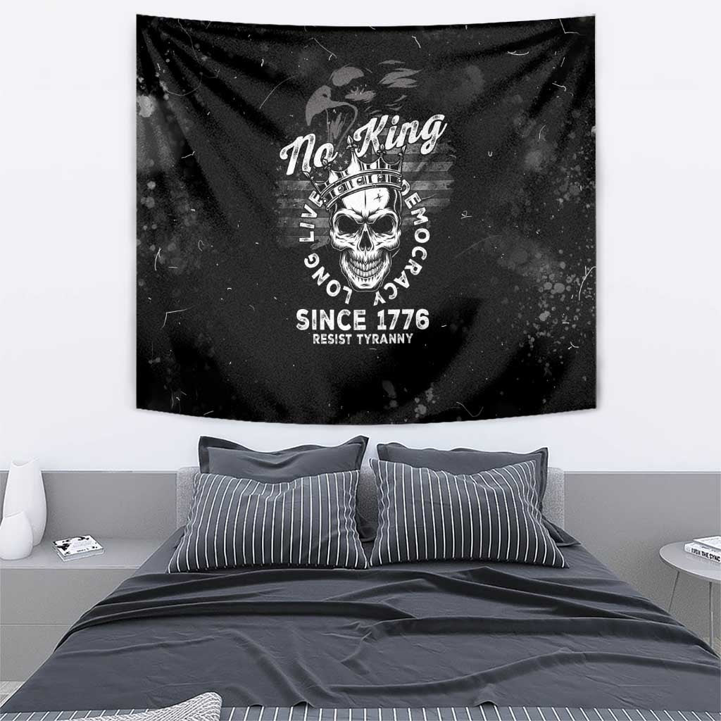 No Kings In America Tapestry Resist Tyranny - Wonder Print Shop