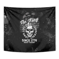 No Kings In America Tapestry Resist Tyranny - Wonder Print Shop