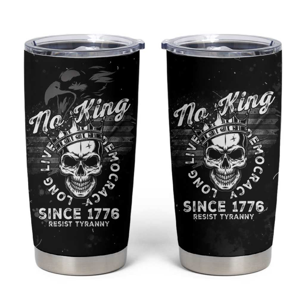 No Kings In America Tumbler Cup Resist Tyranny - Wonder Print Shop
